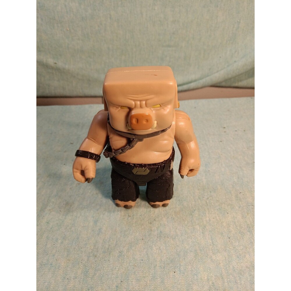 Minecraft The Movie Game Toys 3.5" Action Figure Great Hog Pig Warrior 2025 EUC